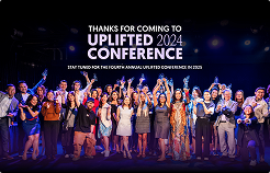 uplifted conference cover