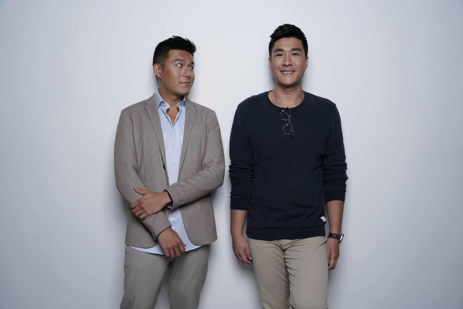 Chris Hwang (left) and Jonathan Shen (right) – founders of The Golden Duck